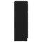 vidaXL Sideboard Black Oak 60x35x98.5 cm Engineered Wood