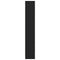vidaXL 4-Tier Bookcase Black Oak 80x24x143 cm Engineered Wood