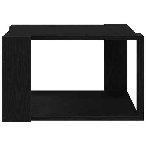 vidaXL Coffee Table Black Oak 85 x 55 x 31 cm