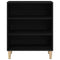vidaXL Sideboard Black oak 57 x 35 x 70 cm Engineered Wood