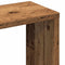 vidaXL Wall Shelf Old Wood 36x16x90 cm Engineered Wood