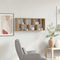 vidaXL Wall Shelf Artisan Oak 36x16x90 cm Engineered Wood