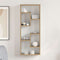vidaXL Wall Shelf Artisan Oak 36x16x90 cm Engineered Wood