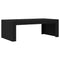vidaXL Coffee Table Black Oak 102x50x35 cm Engineered Wood