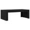 vidaXL Coffee Table Black Oak 102x50x35 cm Engineered Wood