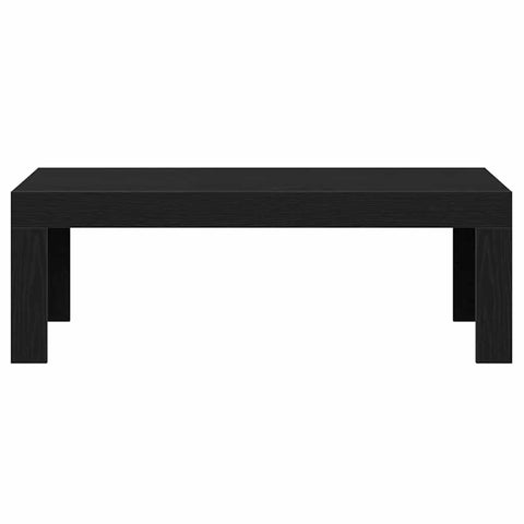 vidaXL Coffee Table Black Oak 102x50x35 cm Engineered Wood