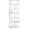 vidaXL Book Cabinet/Room Divider Black Oak 60x24x186 cm
