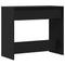 vidaXL Console Table Black Oak 89x41x76.5 cm Engineered Wood