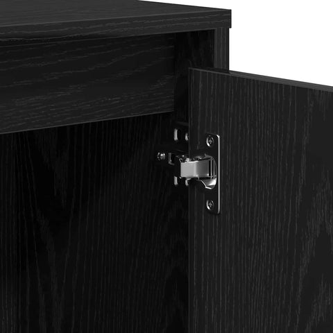 vidaXL Sideboard Black 102 x 33 x 75 cm Engineered wood