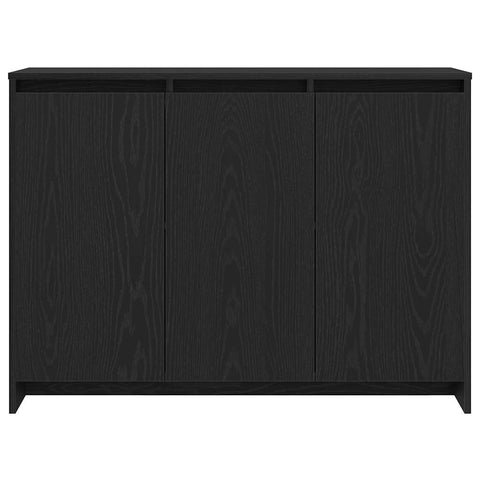 vidaXL Sideboard Black 102 x 33 x 75 cm Engineered wood