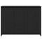 vidaXL Sideboard Black 102 x 33 x 75 cm Engineered wood