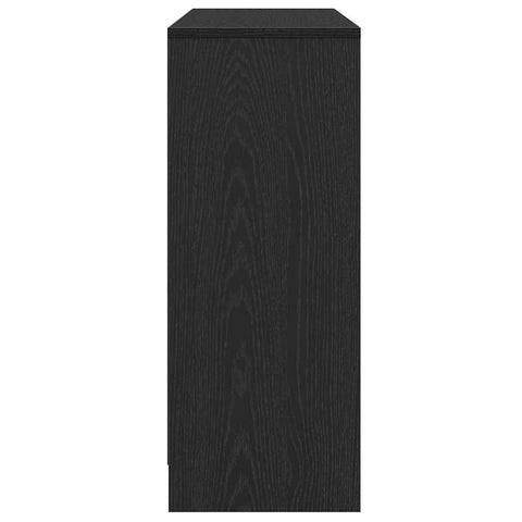 vidaXL Sideboard Black 102 x 33 x 75 cm Engineered wood