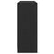 vidaXL Sideboard Black 102 x 33 x 75 cm Engineered wood