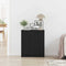 vidaXL Sideboard Black 60 x 30 x 70 cm Engineered wood