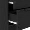 vidaXL Sideboard with Drawer Black 60 x 30 x 70 cm Engineered wood
