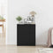 vidaXL Sideboard with Drawer Black 60 x 30 x 70 cm Engineered wood