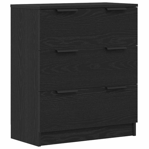 vidaXL Sideboard with Drawer Black 60 x 30 x 70 cm Engineered wood