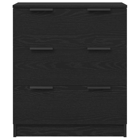 vidaXL Sideboard with Drawer Black 60 x 30 x 70 cm Engineered wood