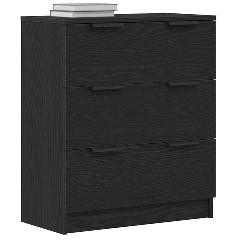 vidaXL Sideboard with Drawer Black 60 x 30 x 70 cm Engineered wood