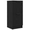 vidaXL Sideboard Black oak 30 x 30 x 70 cm Engineered Wood