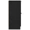 vidaXL Sideboard Black oak 30 x 30 x 70 cm Engineered Wood