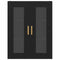 vidaXL Wall Cabinet Black oak 69.5 x 34 x 90 cm
