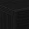 vidaXL Wall-mounted Bedside Cabinet Black oak 35 x 35 x 20 cm