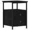 vidaXL Bedside Cabinets 2 pcs Black Oak 34x35.5x50 cm Engineered Wood