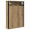 vidaXL Bathroom Mirror Cabinet Artisan Oak 42x12x60 cm Engineered Wood
