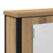vidaXL Bathroom Mirror Cabinet Artisan Oak 42x12x60 cm Engineered Wood
