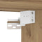 vidaXL Bathroom Mirror Cabinet Artisan Oak 42x12x60 cm Engineered Wood