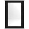 vidaXL Bathroom Mirror Cabinet Black Oak 42x12x60 cm Engineered Wood