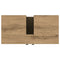 vidaXL Bathroom Sink Cabinet Artisan Oak 60x30x60 cm Engineered Wood