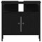 vidaXL Bathroom Sink Cabinet Black Oak 60x30x60 cm Engineered Wood