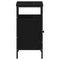 vidaXL Bathroom Sink Cabinet Black Oak 60x30x60 cm Engineered Wood