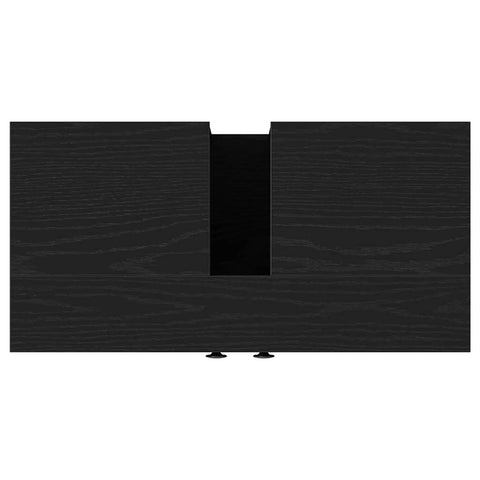 vidaXL Bathroom Sink Cabinet Black Oak 60x30x60 cm Engineered Wood