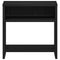 vidaXL Bedside Cabinet Black Oak 40x30x40 cm Engineered Wood