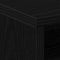 vidaXL Bedside Cabinet Black Oak 40x30x40 cm Engineered Wood