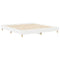 vidaXL Bed Frame No Mattress White 200x200 cm Engineered Wood