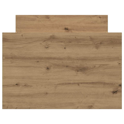 vidaXL Bed Frame without Mattress Artisan Oak 90x190 cm Single Engineered Wood