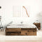 vidaXL Bed Frame without Mattress Old Wood 160x200cm Engineered Wood