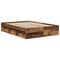 vidaXL Bed Frame without Mattress Old Wood 160x200cm Engineered Wood