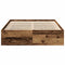 vidaXL Bed Frame without Mattress Old Wood 160x200cm Engineered Wood