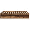 vidaXL Bed Frame without Mattress Old Wood 160x200cm Engineered Wood