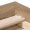 vidaXL Bed Frame without Mattress Artisan Oak 200x200cm Engineered Wood