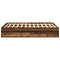 vidaXL Bed Frame without Mattress Old Wood 120x190cm Small Double Engineered Wood