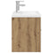 vidaXL Sink Cabinet with Built-in Basin and Faucet Artisan Oak