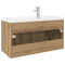vidaXL Sink Cabinet with Built-in Basin Artisan Oak Engineered Wood