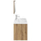 vidaXL 3 Piece Bathroom Furniture Set Artisan Oak Engineered Wood