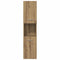 vidaXL 5 Piece Bathroom Furniture Set Artisan Oak Engineered Wood